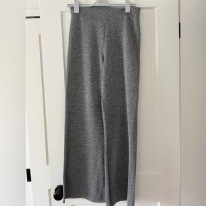 Alice + Olivia pull on silver sparkle pants